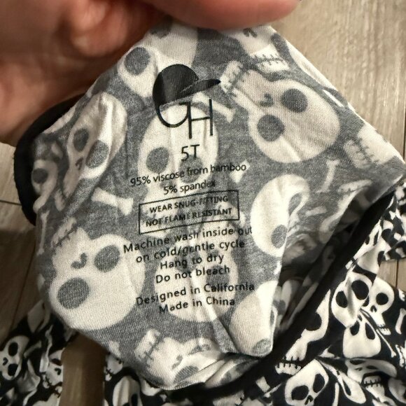 Skull Bamboo Pajamas - Picture 3 of 3